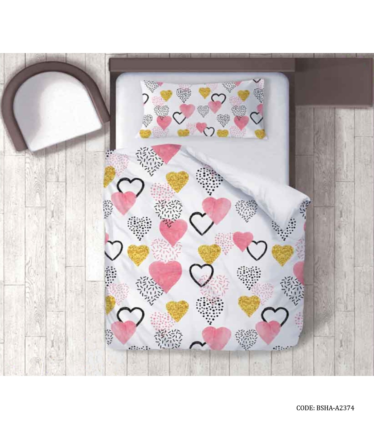 روتختی نوجوان دخترانه قلب رنگی