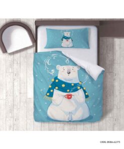 روتختی کودک طرح خرس قطبی سفید