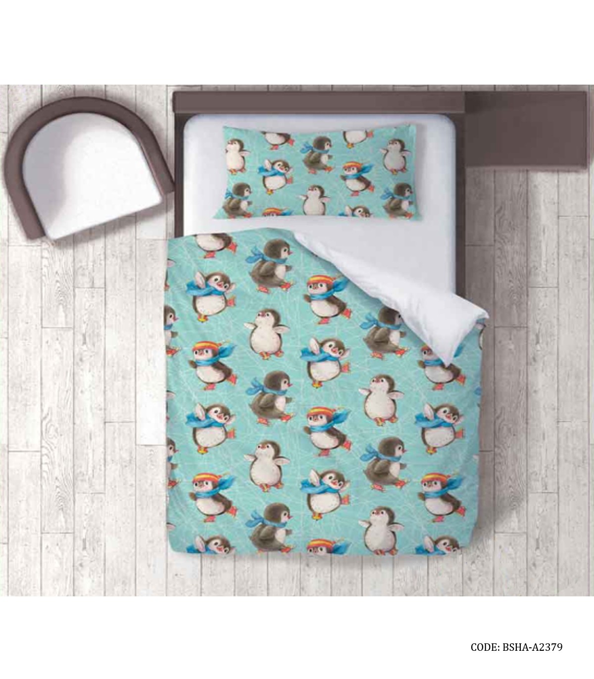 ست روتختی کودک طرح پنگوئن