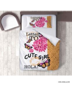 ست روتختی نوجوان دخترانه Letters To Qute Girl