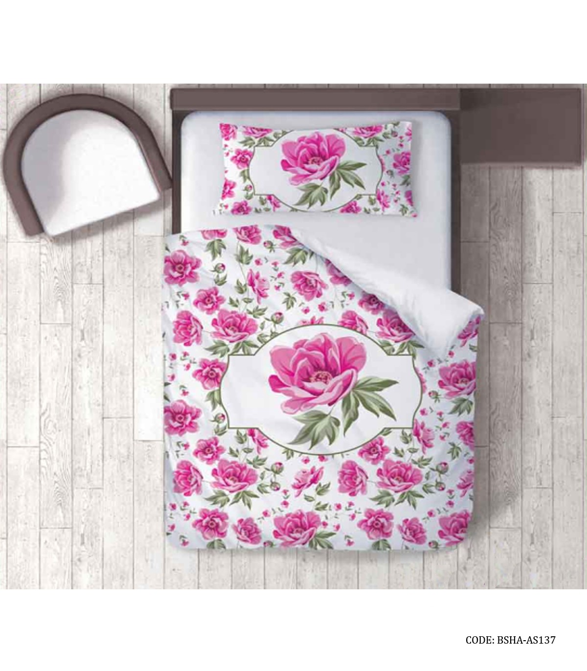 ست روتختی دخترانه گل محمدی