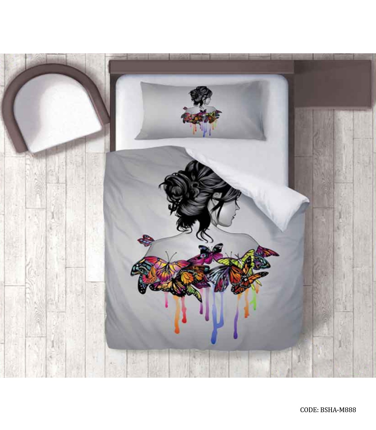 ست لحاف روتختی دخترانه Butterfly