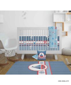 سرویس روتختی نوزادی پسرانه طرح ملوانی