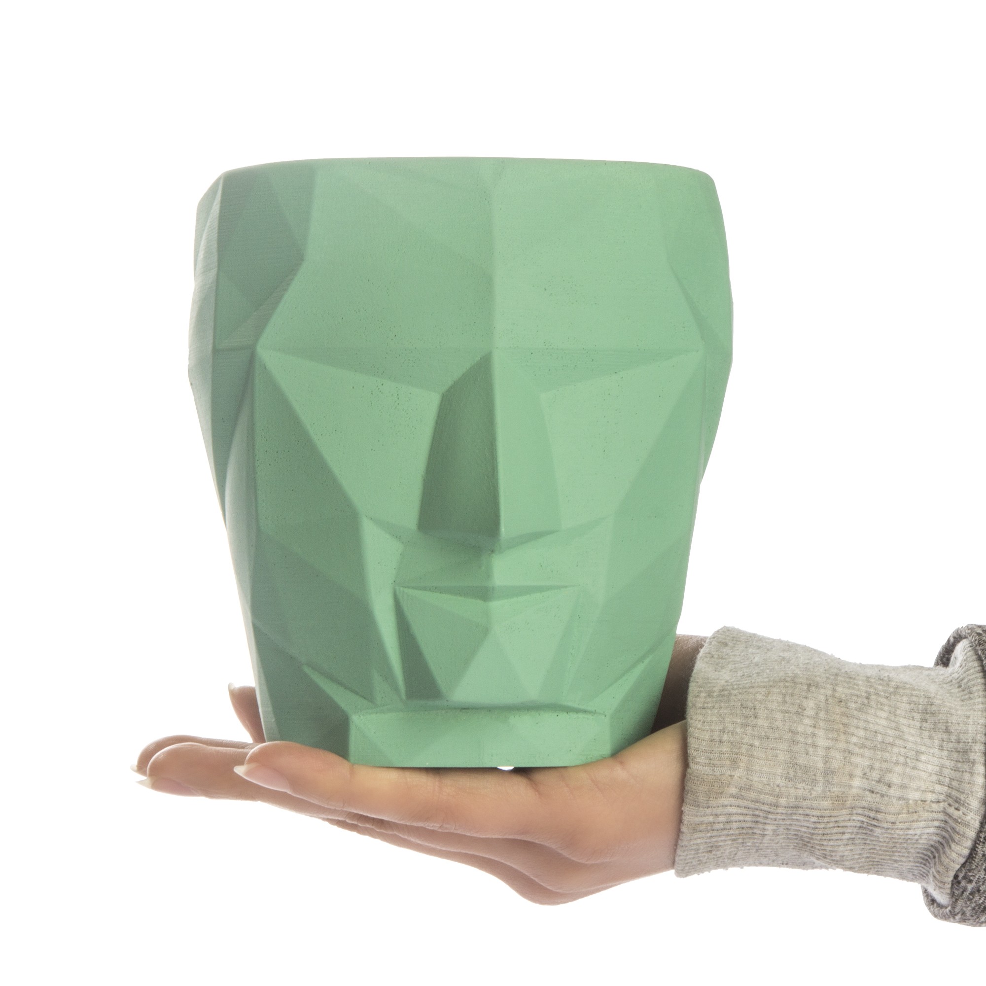 گلدان سنگی آیرون من طرح dco45