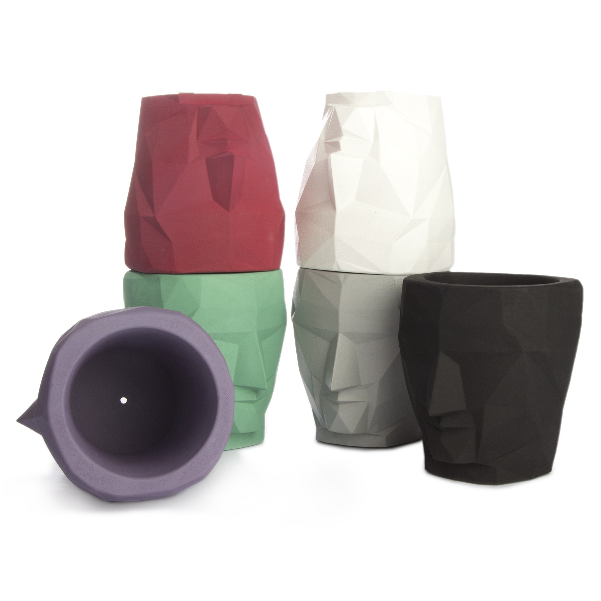 گلدان سنگی آیرون من طرح dco45