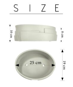 گلدان بن سای سنگی طرح dco53