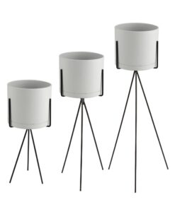 استند فلزی گلدان قطر 15 سانتی متری دکوسیتی مدل DCO1517