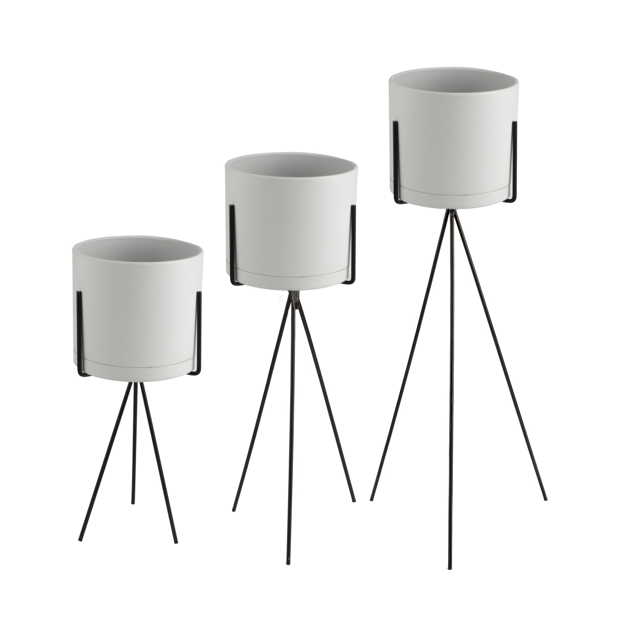 استند فلزی گلدان قطر 15 سانتی متری دکوسیتی مدل DCO1517