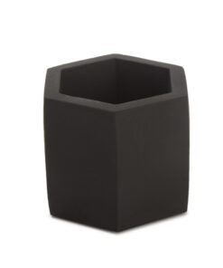 گلدان سنگی 6 ضلعی متوسط طرح dco18