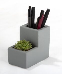 گلدان وجاقلمی سنگی طرح dco3