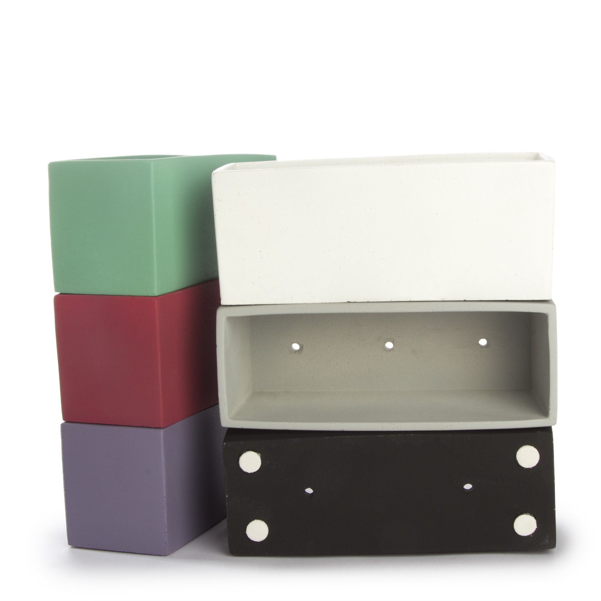 گلدان سنگی مستطیل دکوسیتی مدلDco44