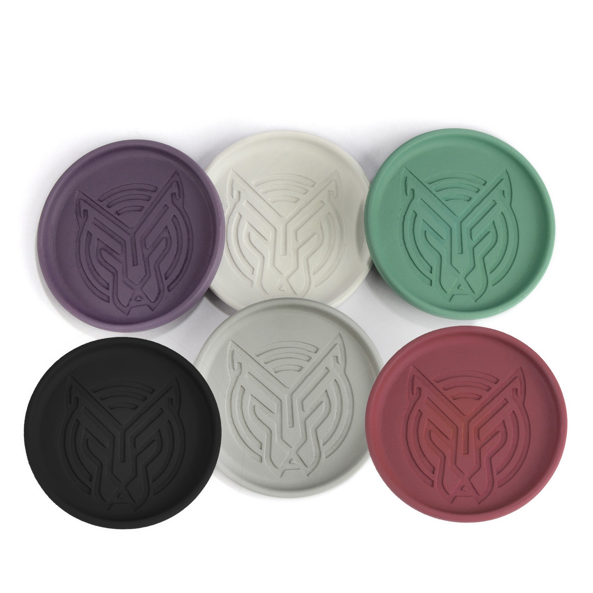 زیر لیوانی طرح ببر 3عددی سنگی دکوسیتی کد dco81