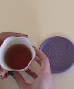 زیر لیوانی طرح ببر 3عددی سنگی دکوسیتی کد dco81