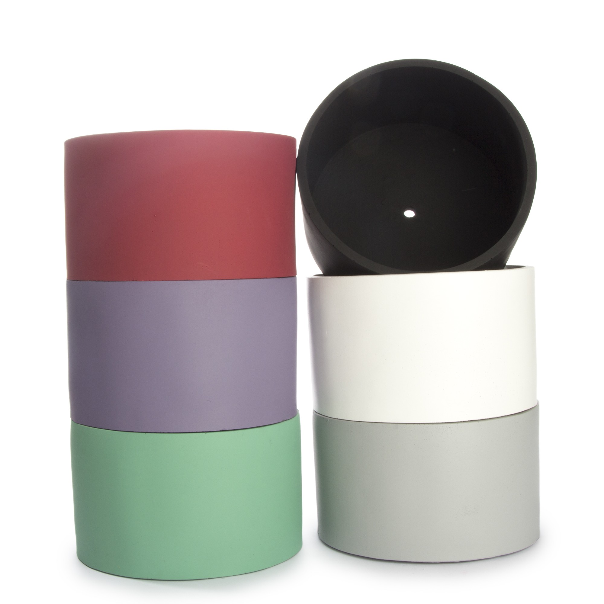 گلدان استوانه ای سنگی دکوسیتی مدلDco86 L