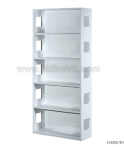 کتابخانه خانگی چوبی  5 طبقه مدل آذین