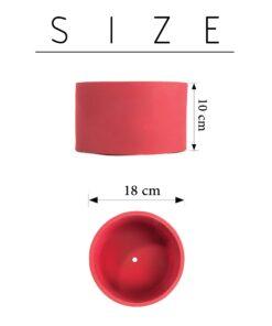 گلدان استوانه ای سنگی دکوسیتی مدلDco86 S