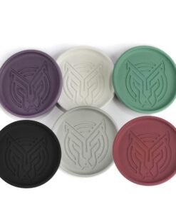 زیر لیوانی پک 4 عددی طرح ببر دکوسیتی مدل Dco81