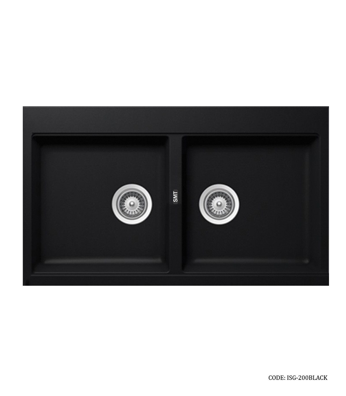 سینک گرانیتی توکار SMT  مشکی مدل 200