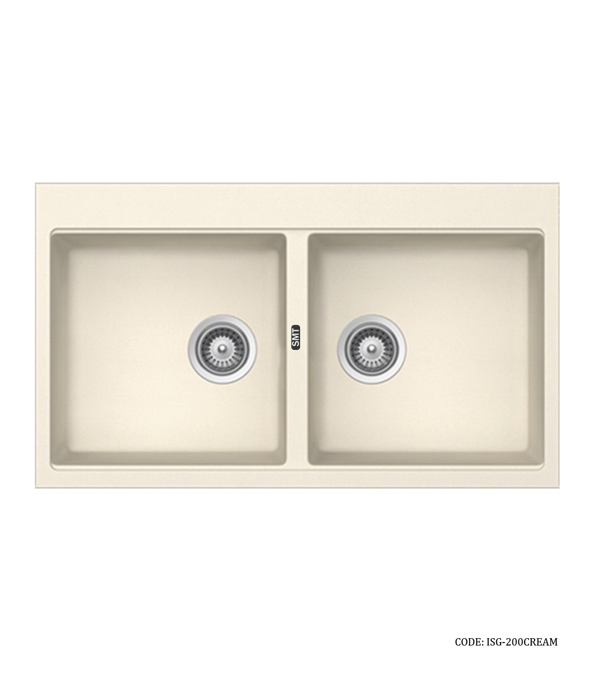 سینک گرانیتی توکار SMT کرم مدل 200