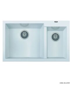 سینک ظرفشویی گرانیتی توکار SMT سفبید مدل 250