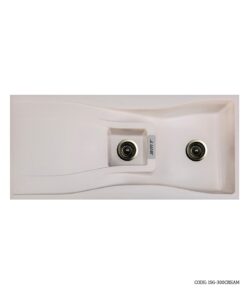 سینک گرانیتی توکار سفید SMT  مدل 300