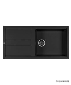 سینک گرانیتی توکار مشکی SMT  مدل 320