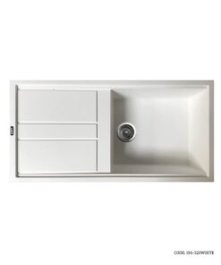 سینک گرانیتی توکار سفید SMT  مدل 320
