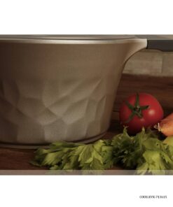 سرویس قابلمه گرانیتی 15 پارچه دودی