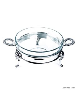 سالادخوری پایه دار  استیل PerfectHome سیلور