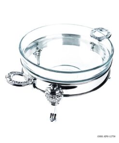 سالادخوری پایه دار  استیل PerfectHome سیلور