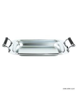 دیس سرو درپوش دار استیل PerfectHome سری 11215