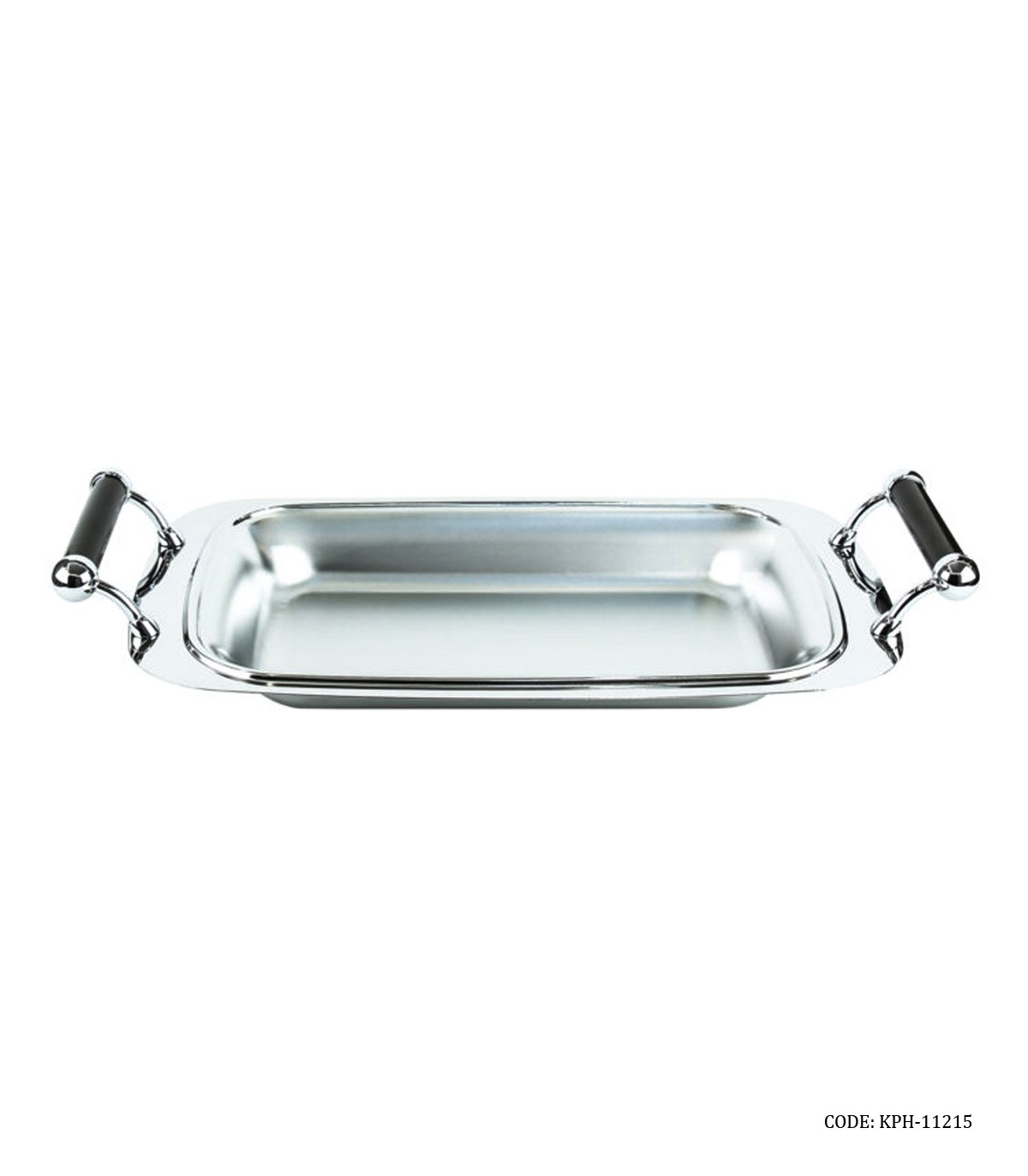 دیس سرو درپوش دار استیل PerfectHome سری 11215