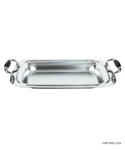 دیس سرو استیل مستطیل PerfectHome سری 11218