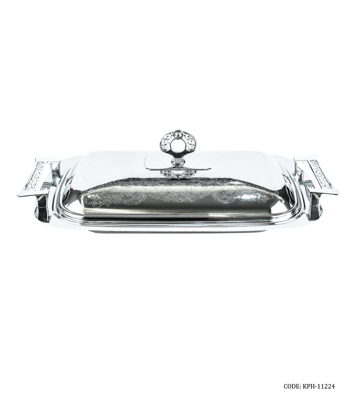 دیس سرو استیل مستطیل PerfectHome سری 11224