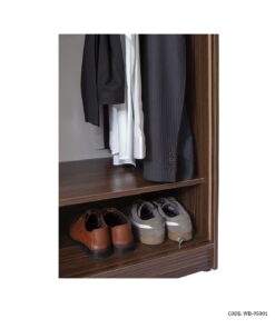 کند لباس و جاکفشی کشودار رول آپ مدل 95001