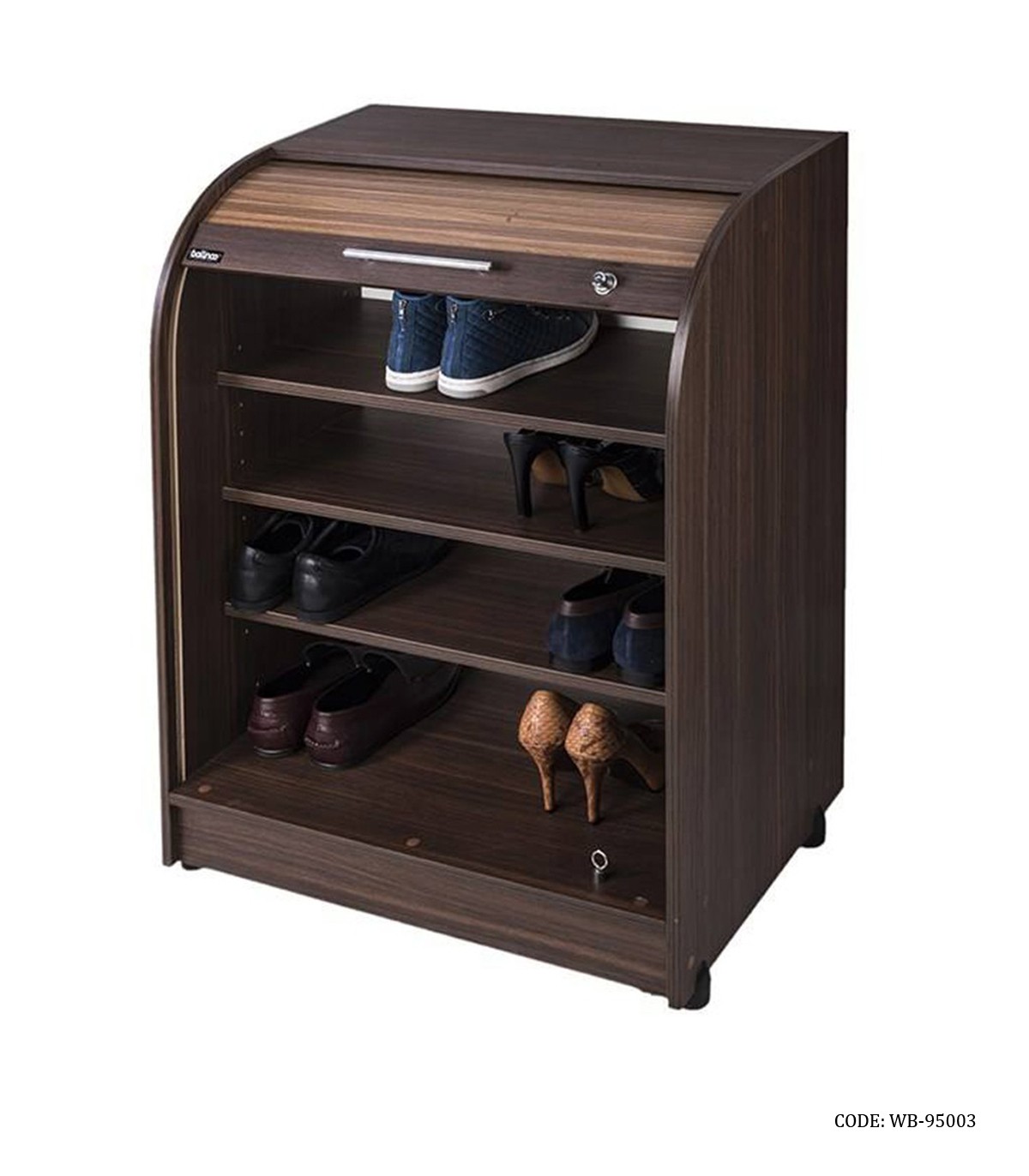 جاکفشی ام دی اف 4 طبقه رول آپ مدل 95003