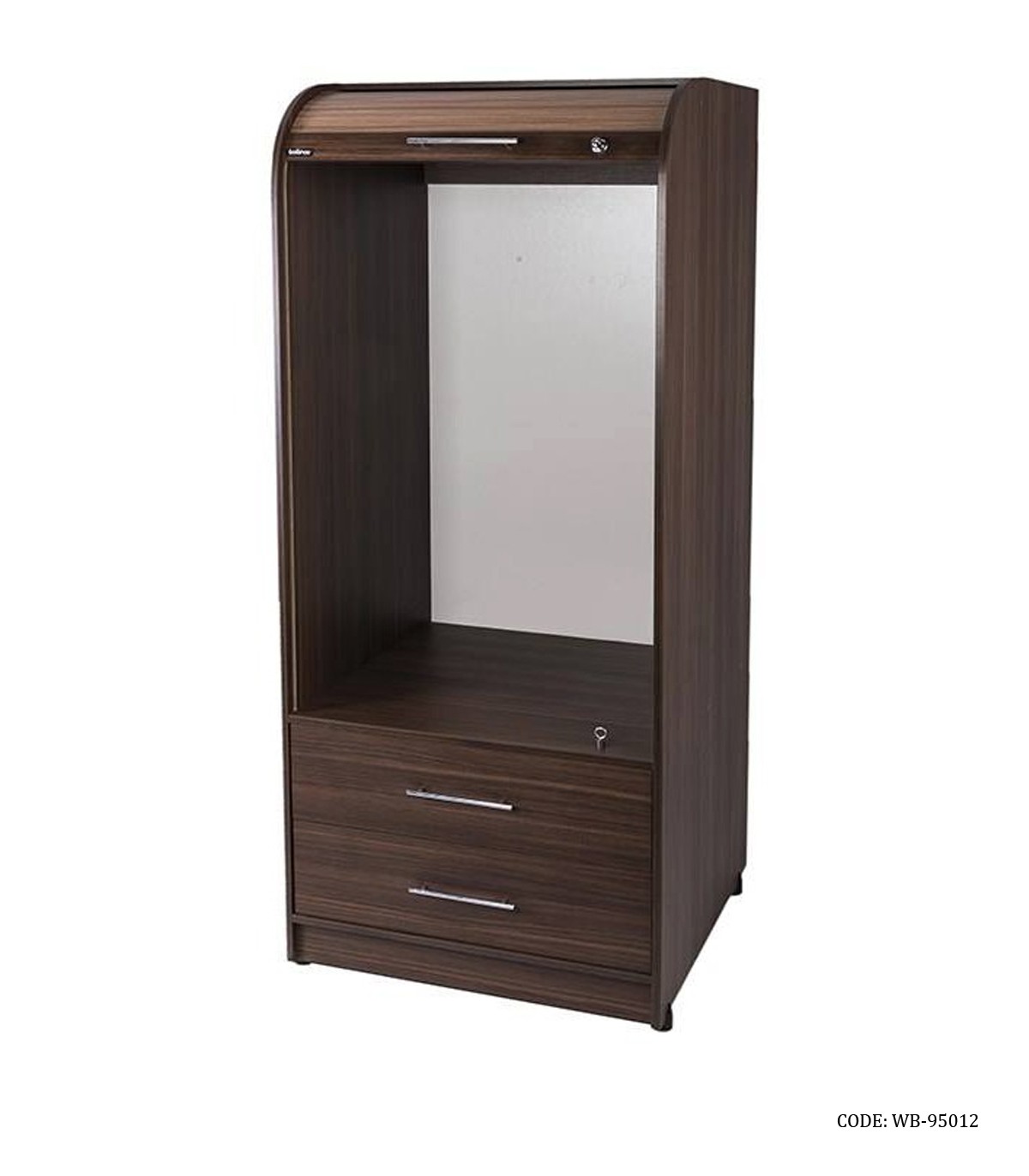 جالباسی MDF دو کشو رول آپ مدل 95012