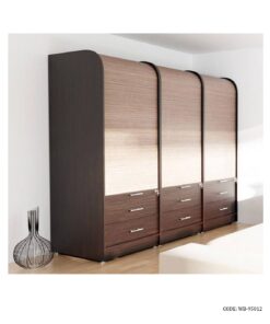 جالباسی MDF دو کشو رول آپ مدل 95012