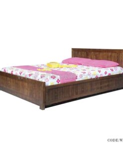 تخت خواب دو نفره چوبی رونیکا