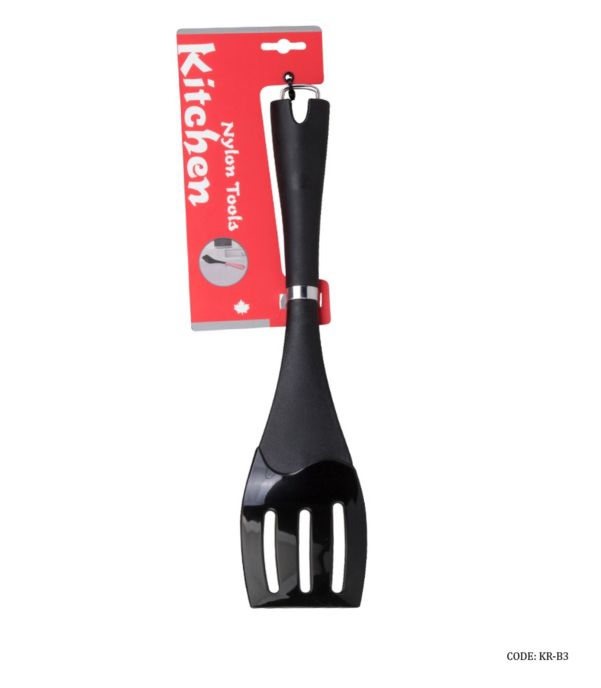 کفگیر سرخ کن شیاردار تفلون پرنس