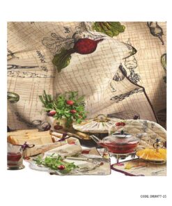 سرویس آشپزخانه پارچه ای 22 تکه طرح تربچه