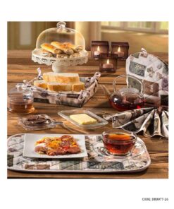 سرویس آشپزخانه پارچه ای 22 تکه طرح نخ و سوزن