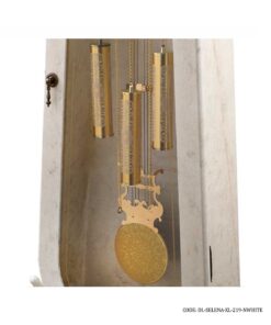 ساعت ایستاده سفید طرح سلنا