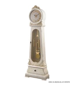 ساعت ایستاده سفید طرح سلنا