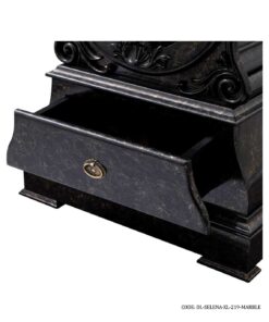 ساعت ایستاده لوتوس مشکی مدل SELENA کد 219