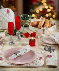 سرویس آشپزخانه عروس- 22 تکه پارچه ای طرح کوبلن