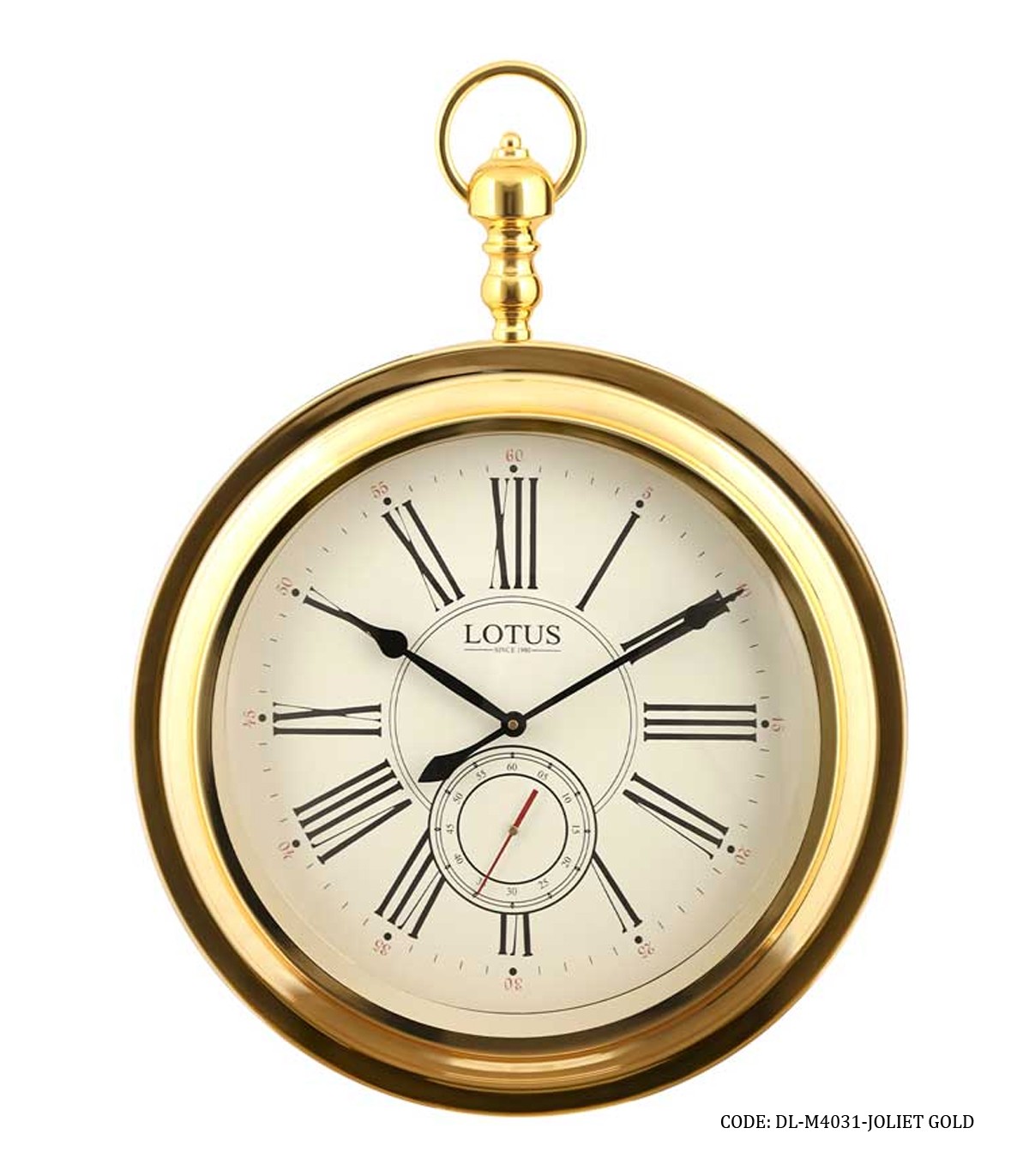 ساعت دیواری قلاب دار مدل JOLIET ANTIQUE