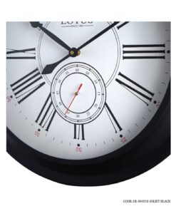 ساعت دیواری قلاب دار مدل JOLIET ANTIQUE رنگ مشکی