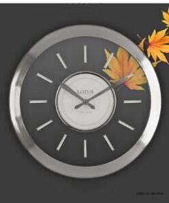 ساعت دیواری مدرن فلزی بدون صفحه مدل SANDRA رنگ سیلور