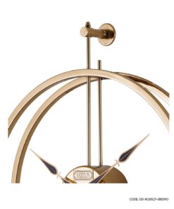 ساعت دیواری فلزی بدون صفحه گلد مدل BRUNO کد 18029